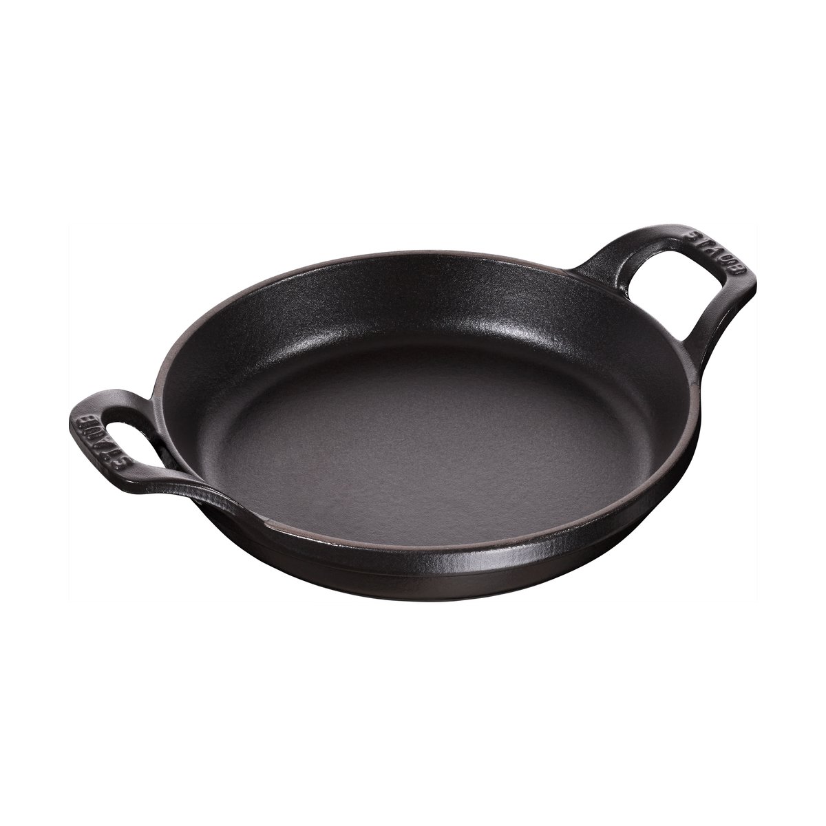Staub rund ugnsform gjutjärn Ø16 cm Svart | Skandinavisk Design | Ugnsformar | Svart