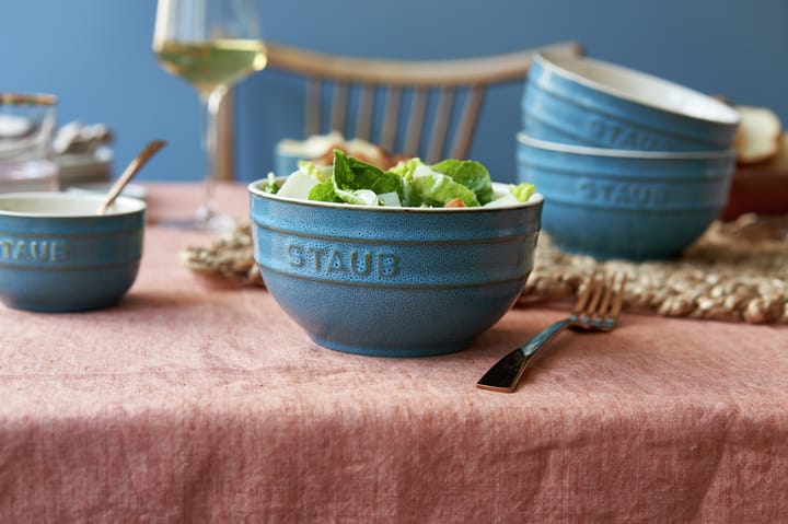 Staub skålset Ø14 cm 4-pack, Antik turkos STAUB