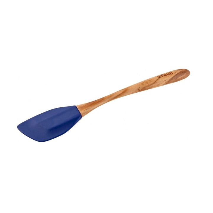 Staub slickepott med trähandtag 25 cm - blå - STAUB