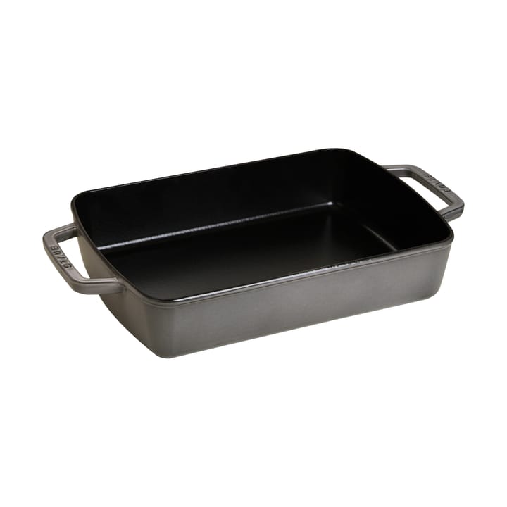 Staub Specialities ugnsform 30x20 cm - Grafitgrå - STAUB