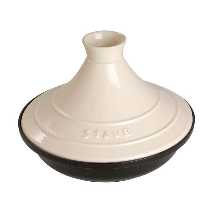 Staub Tagine gjutjärn svart-beige - 20 cm - STAUB