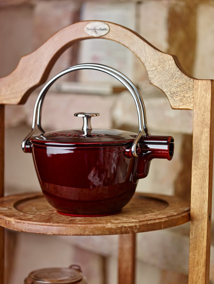 Staub tekanna gjutjärn rund 1,15 L, Grenadinröd STAUB