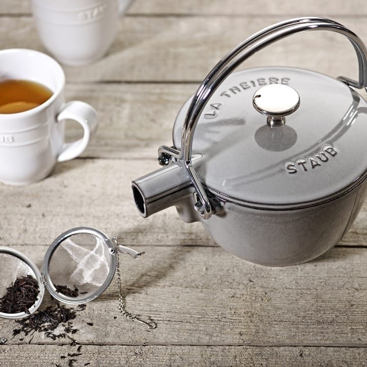 Staub tekanna rund 1,15 L, Grå STAUB