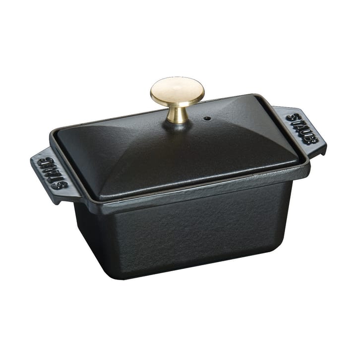 Staub Terrine ugnsform gjutjärn svart - 15x11 cm - STAUB