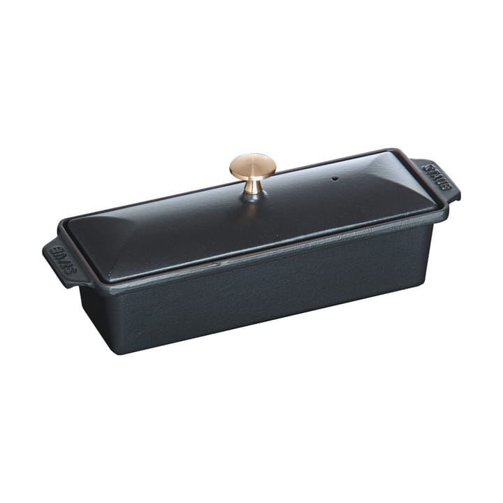 Staub Terrine ugnsform gjutjärn svart - 30x11 cm - STAUB