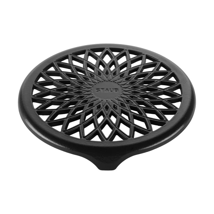 Staub Twister grytunderlägg 18,5x19 cm - Svart - STAUB