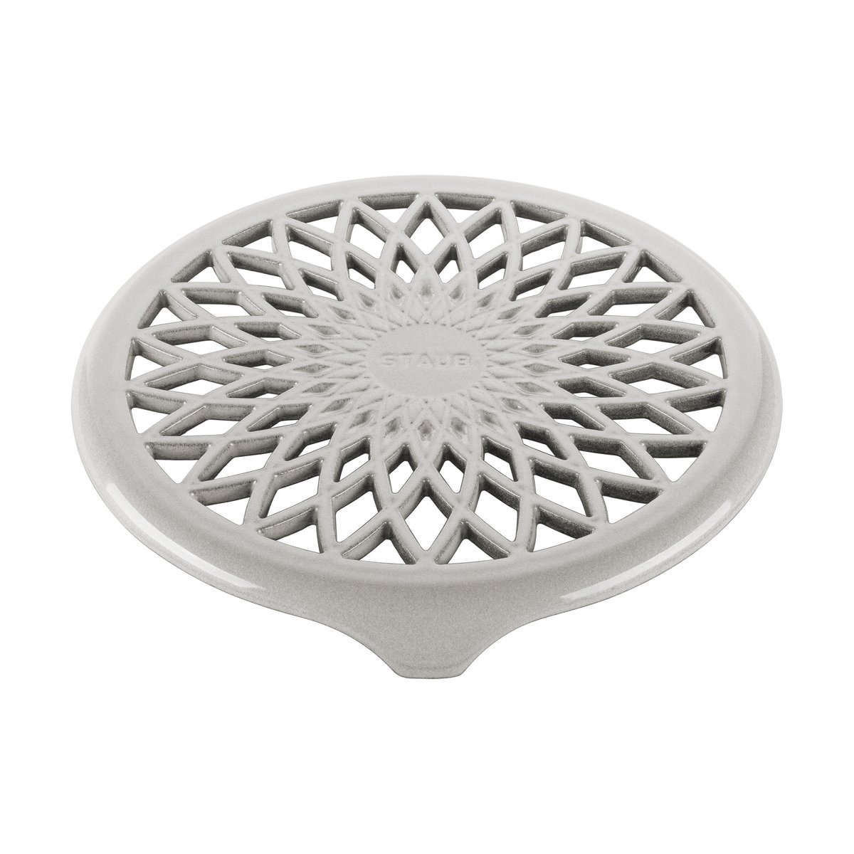 Staub Twister grytunderlägg 18,5x19 cm White truffle
