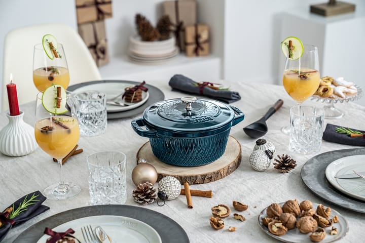 Staub Twister La Cocotte gryta 4 L, La Mer STAUB