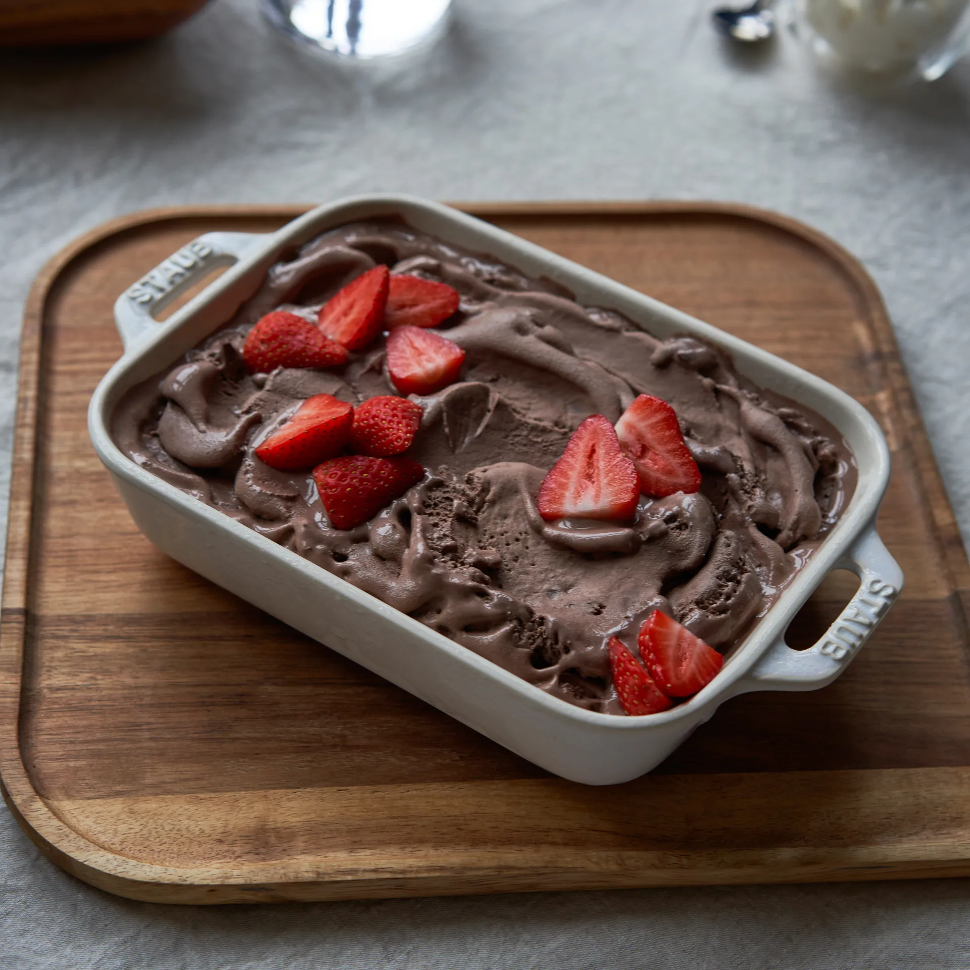 Staub ugnsform 3 delar, Ivory white STAUB