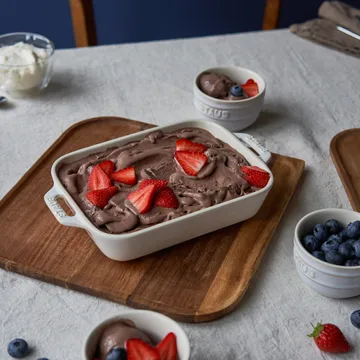 Staub ugnsform 3 delar - Ivory white - STAUB