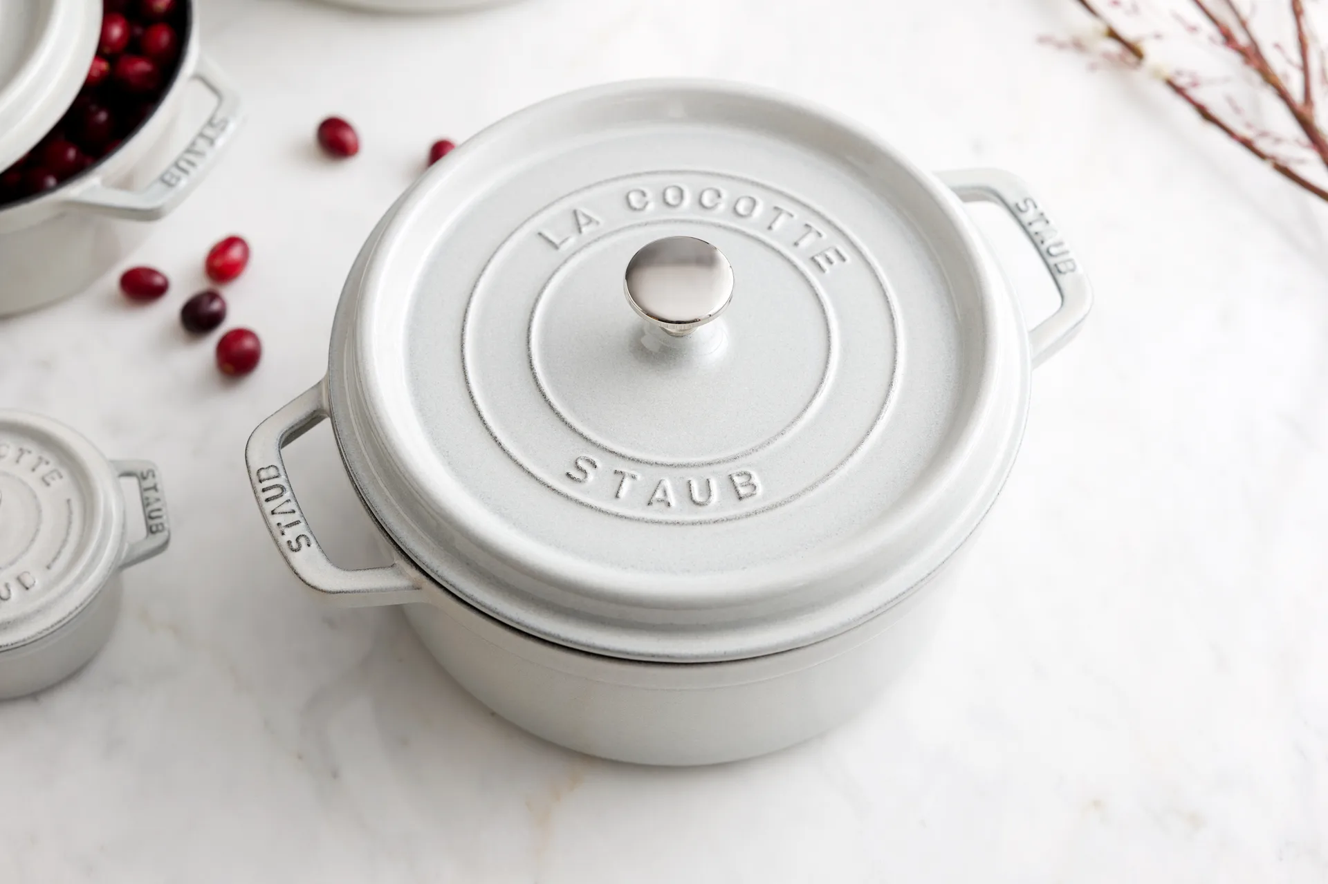 Staub White Truffle gryta, 5,2 l STAUB