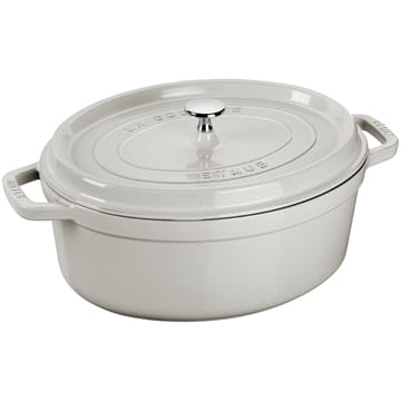 Staub White Truffle gryta oval - 8 l - STAUB