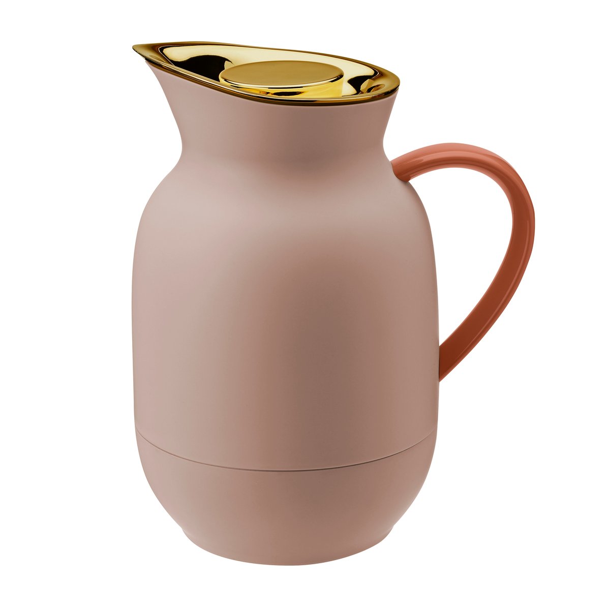 Stelton Amphora termoskanna kaffe 1 L Soft peach | Skandinavisk Design | Termosar | Rosa