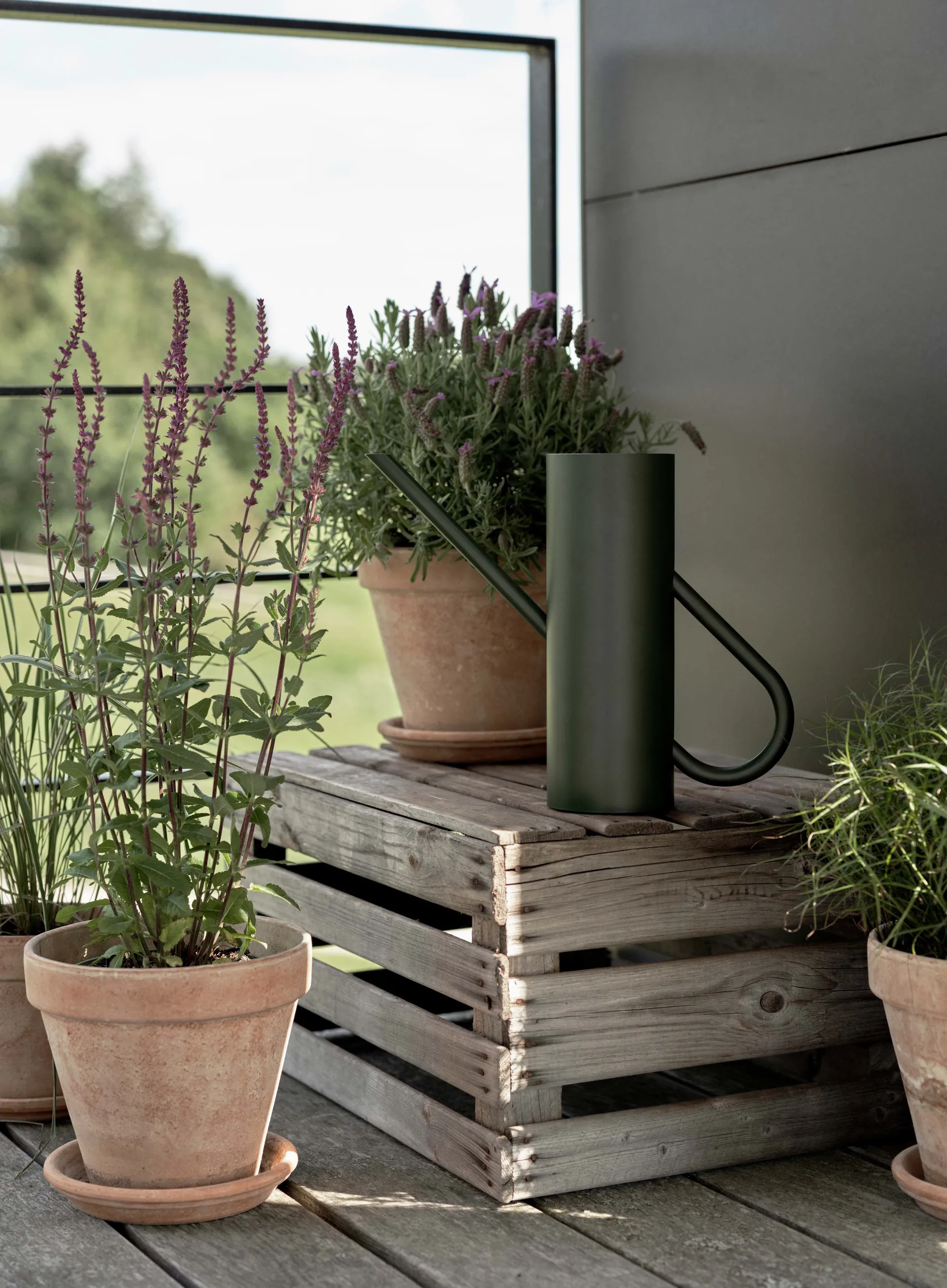 Bloom vattenkanna 2 liter, Pine Stelton