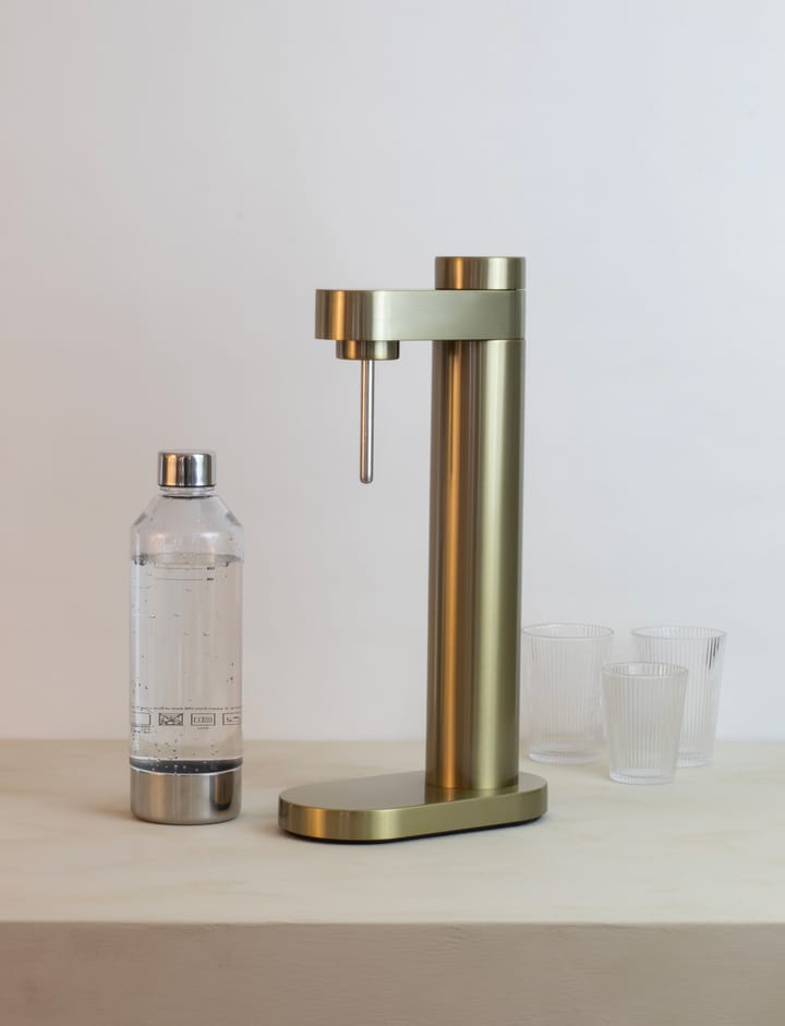 Brus kolsyremaskin - Brushed brass - Stelton