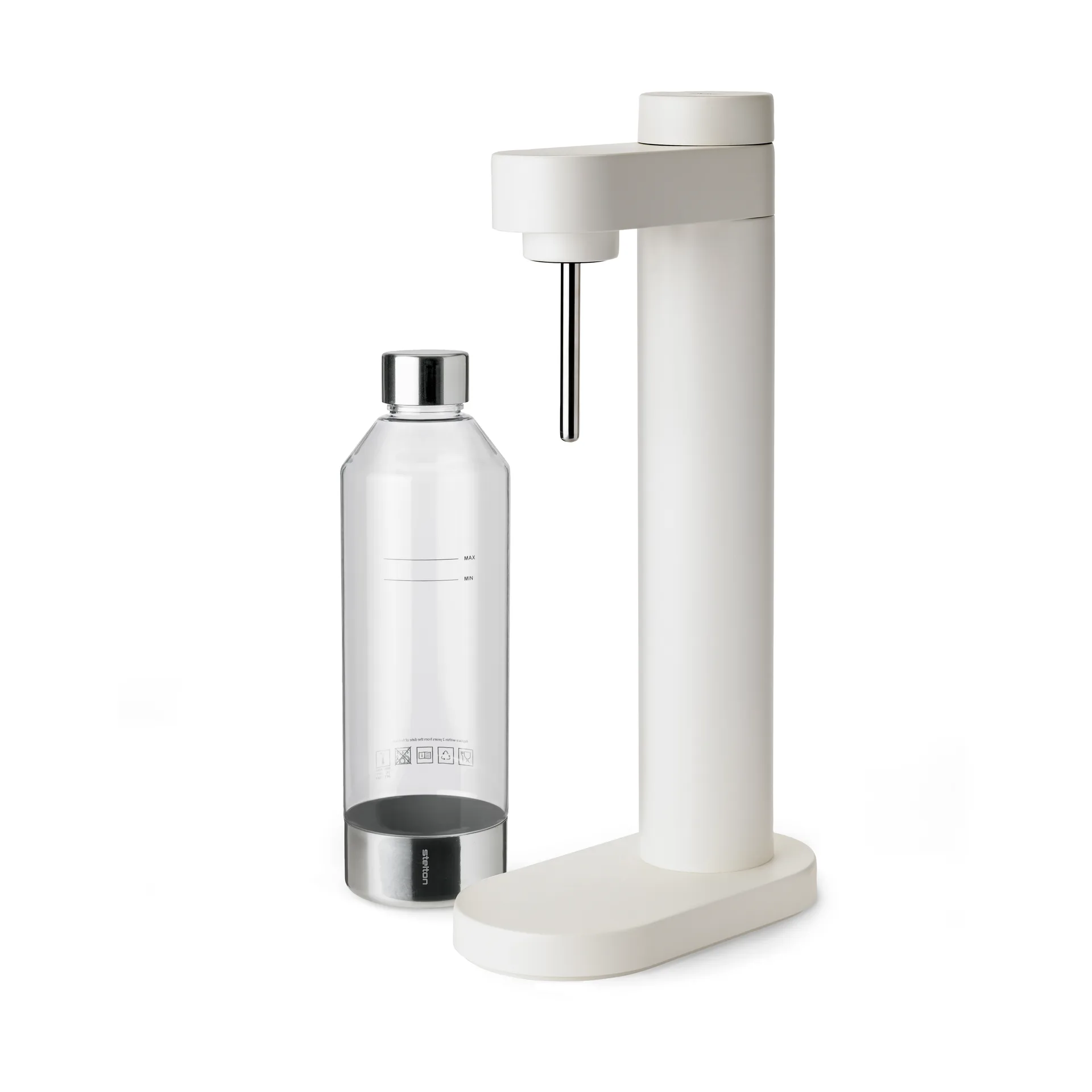 Brus kolsyremaskin, Soft white Stelton