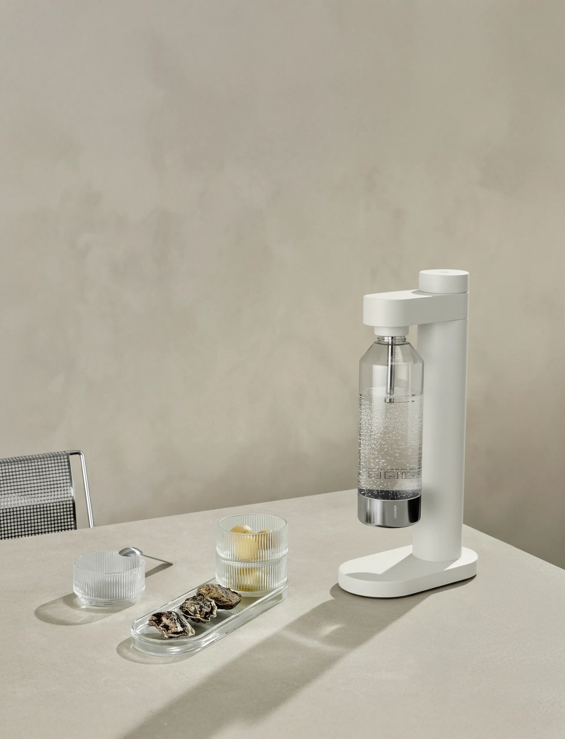 Brus kolsyremaskin, Soft white Stelton
