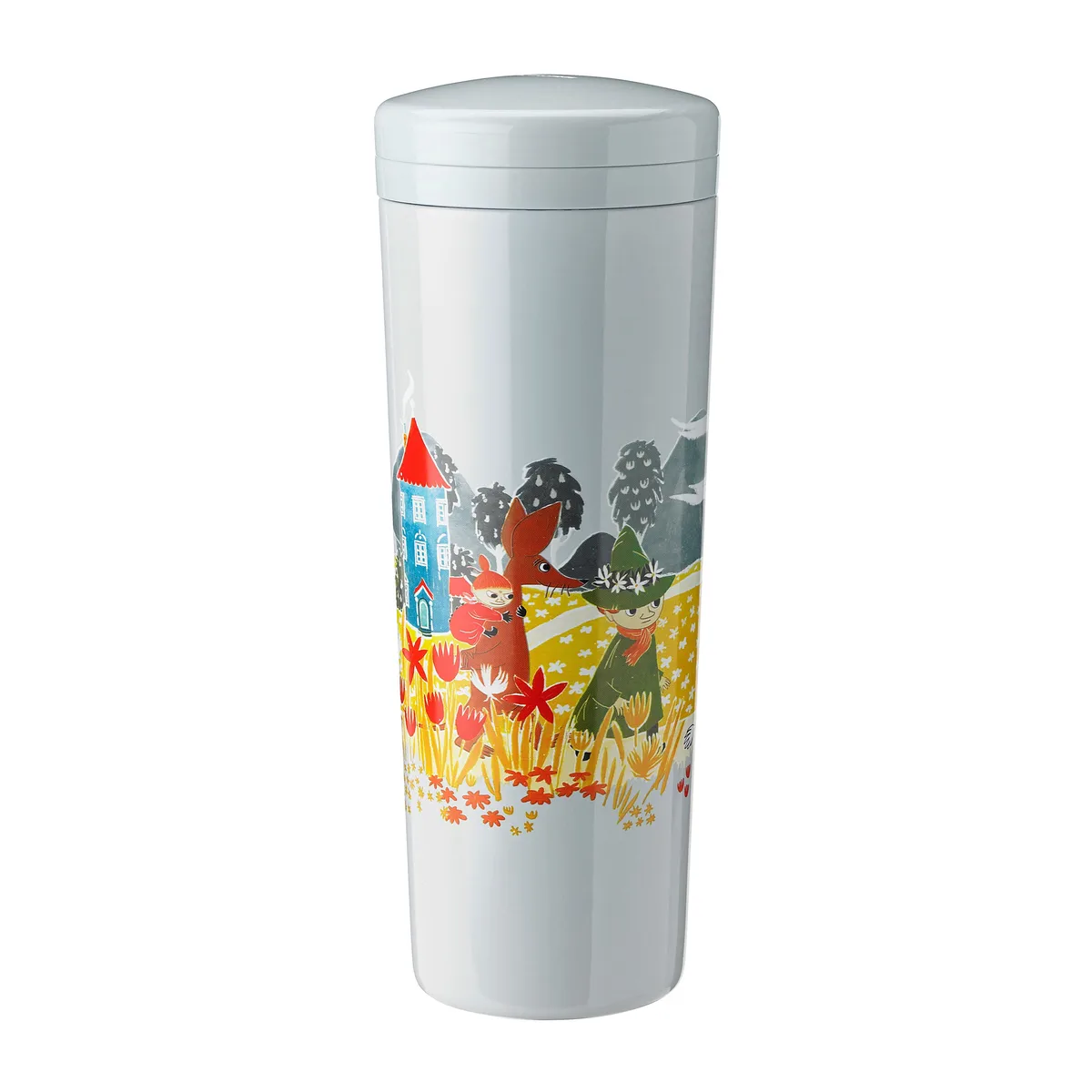 Stelton Carrie termosflaska 0,5 liter Moomin sky
