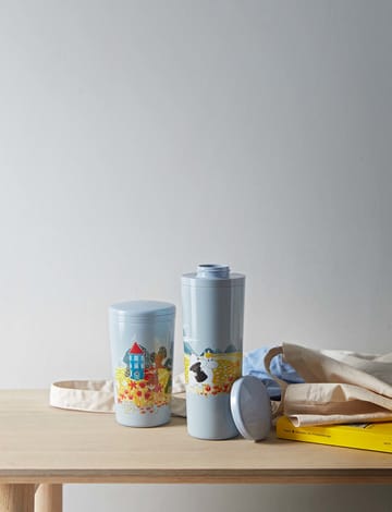 Carrie termosmugg 0,4 liter - Moomin sky - Stelton