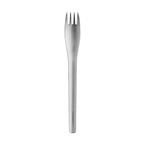Stelton EM dessertgaffel Rostfritt stål | Skandinavisk Design | Dessertbestick | Silverfärgad