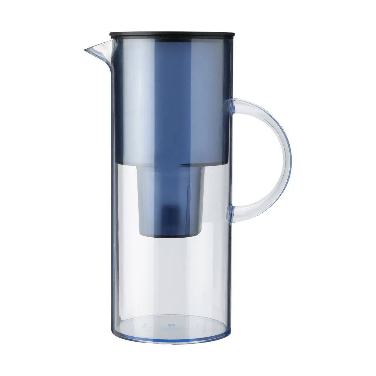Stelton EM77 kanna med vattenfilter 2 L Blue | Skandinavisk Design | Vattenkaraffer & Kannor | Blå