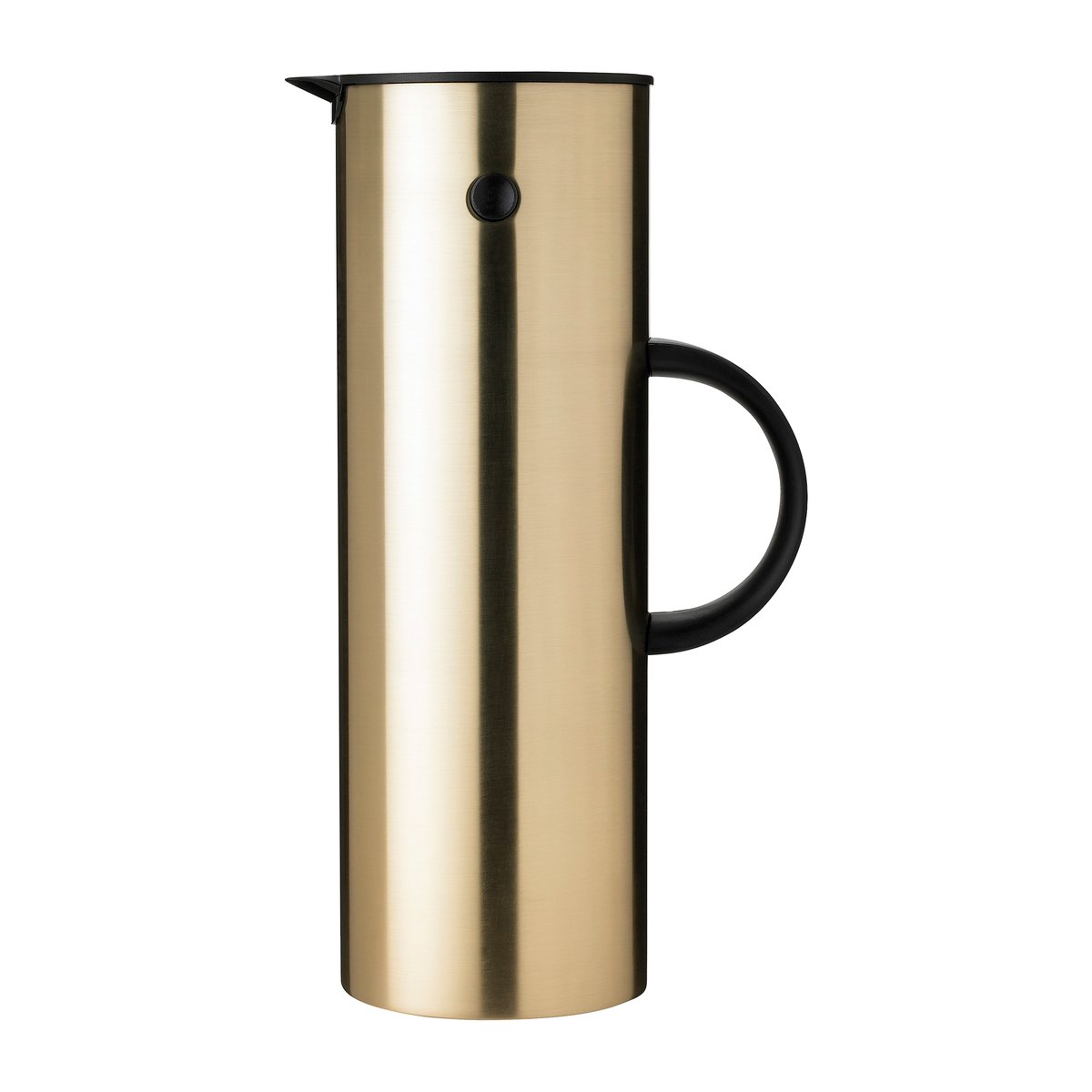 Stelton EM77 Stelton termos 1 l Brushed brass | Skandinavisk Design | Termosar | Guldfärgad