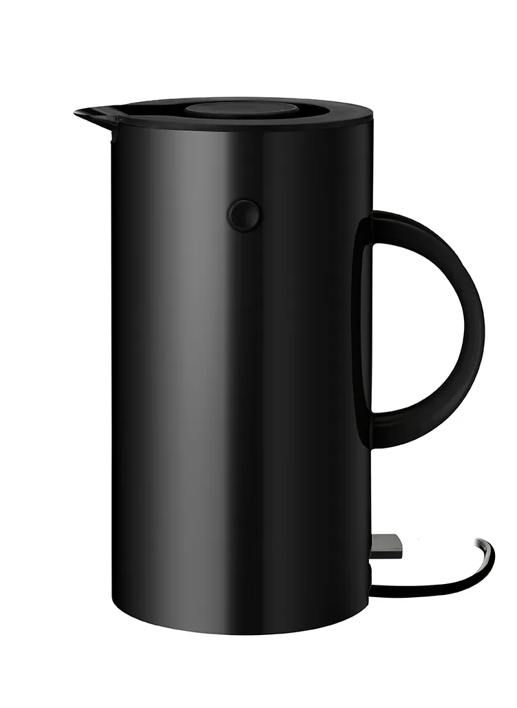 EM77 vattenkokare 1,5 l, Svart Stelton