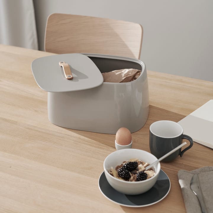 Emma brödlåda 24,5x32,5 cm, Grå Stelton
