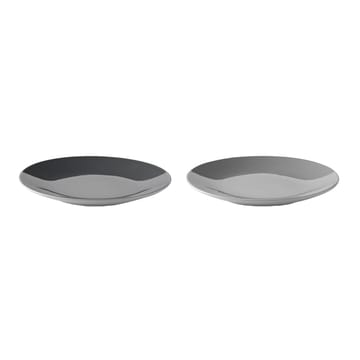 Emma tallrik 2-pack - grå - Stelton