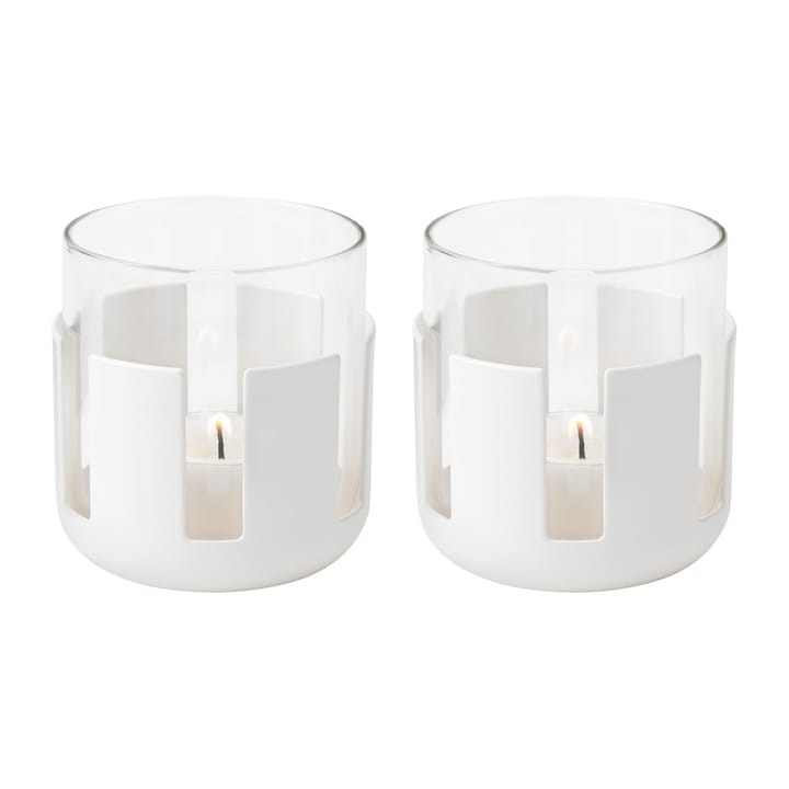 Luna ljuslykta 2-pack - Soft white - Stelton