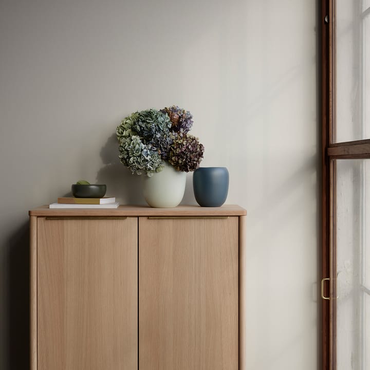 Ora vas 17 cm, Dusty blue-midnight blue Stelton