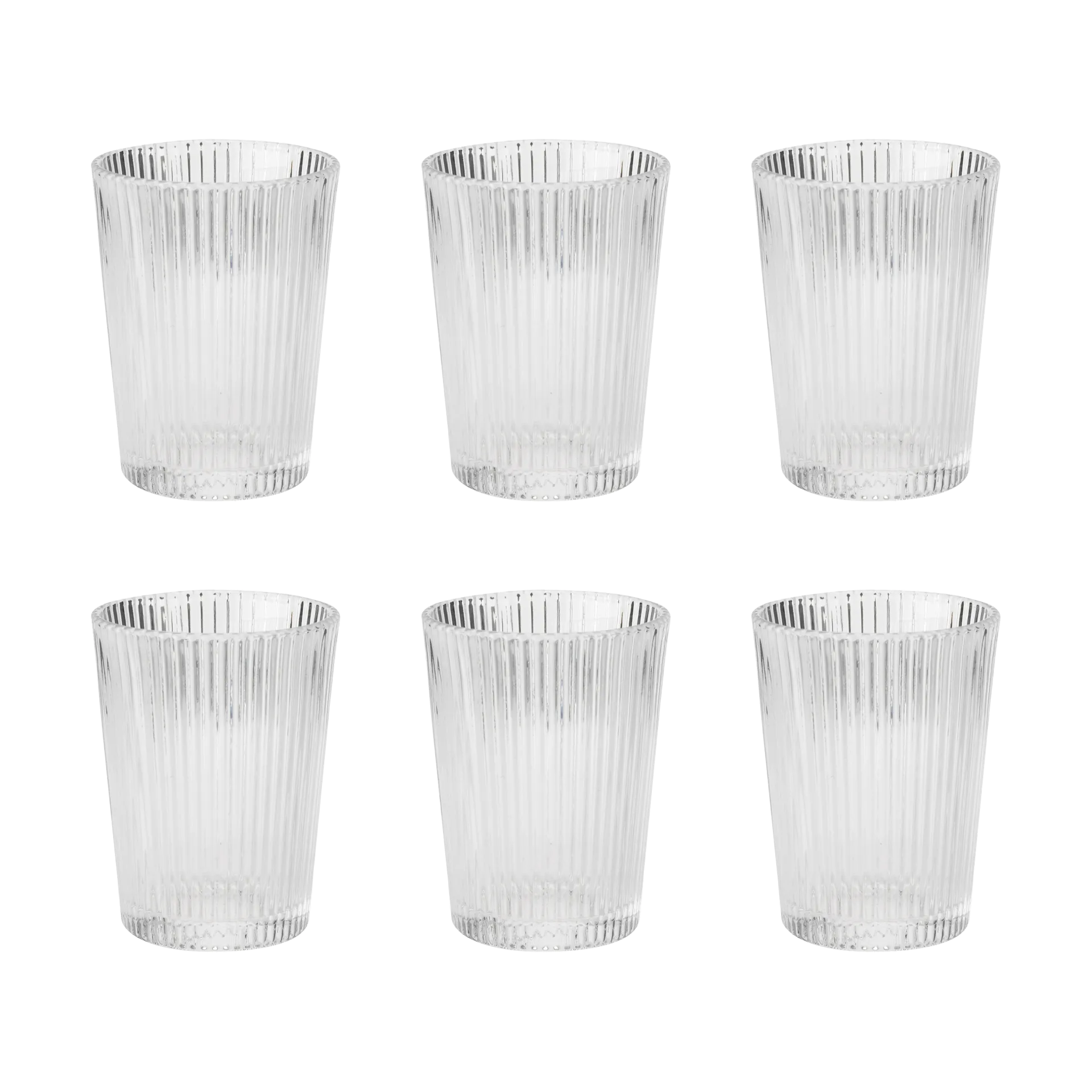 Pilastro dricksglas 15 cl 6-pack, Clear Stelton
