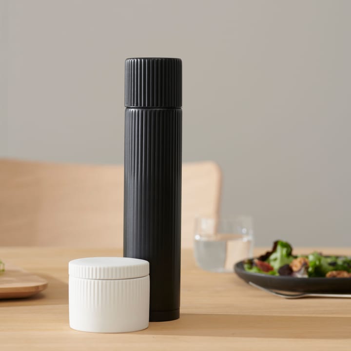 Pleat pepparkvarn, Svart Stelton