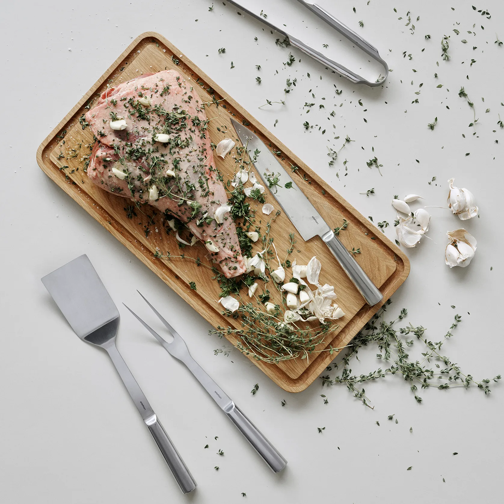 Sixtus stekspade, Rostfritt stål Stelton