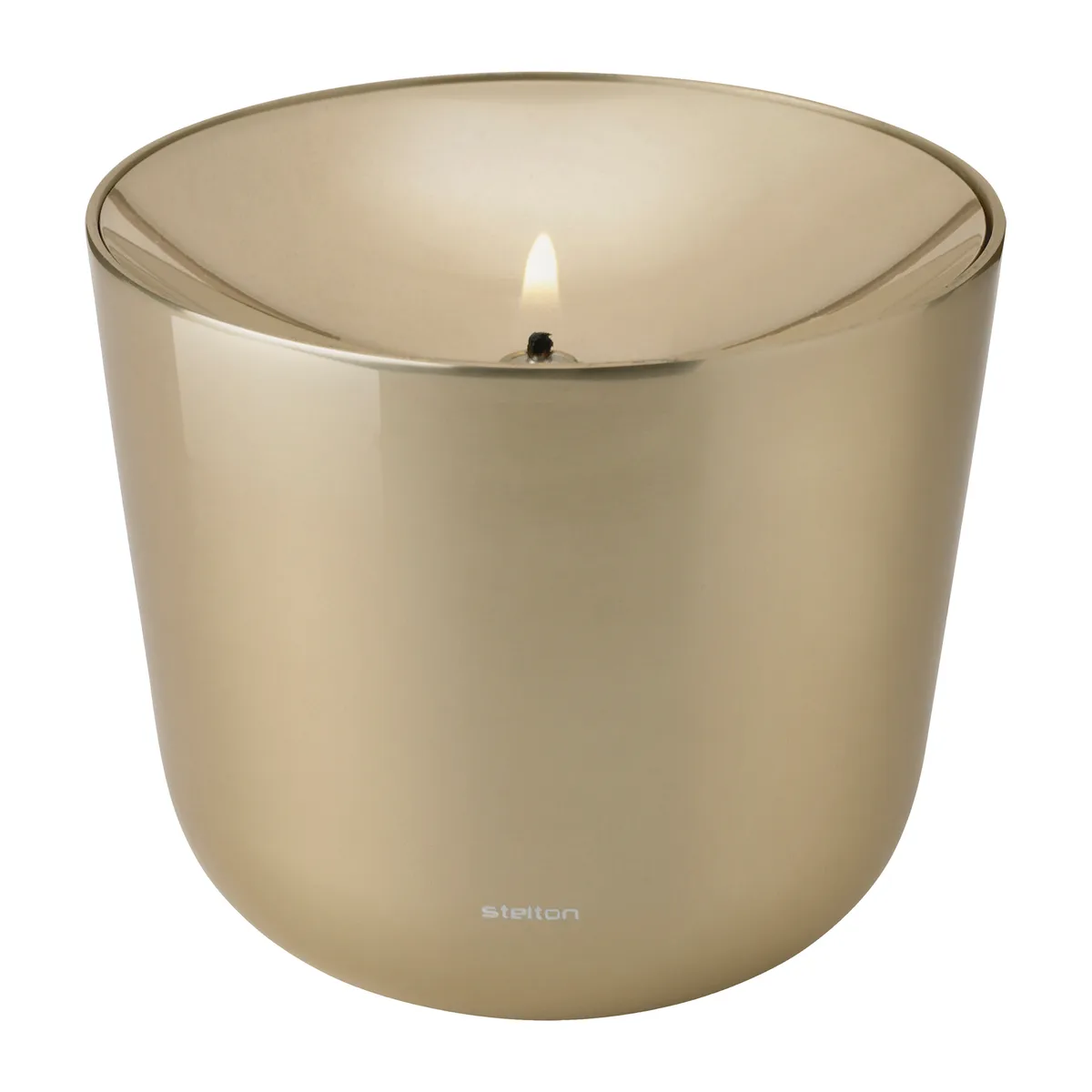 Stelton Solis oljelampa Ø11,5 cm Brass