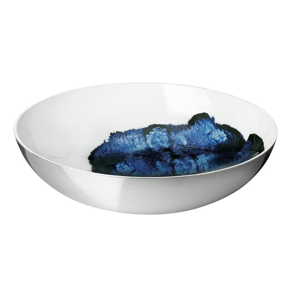 Stelton Stockholm Aquatic skål 40 cm | Skandinavisk Design | Dekorationsskålar | Blå