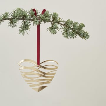 Tangle julornament liten - hjärta - Stelton