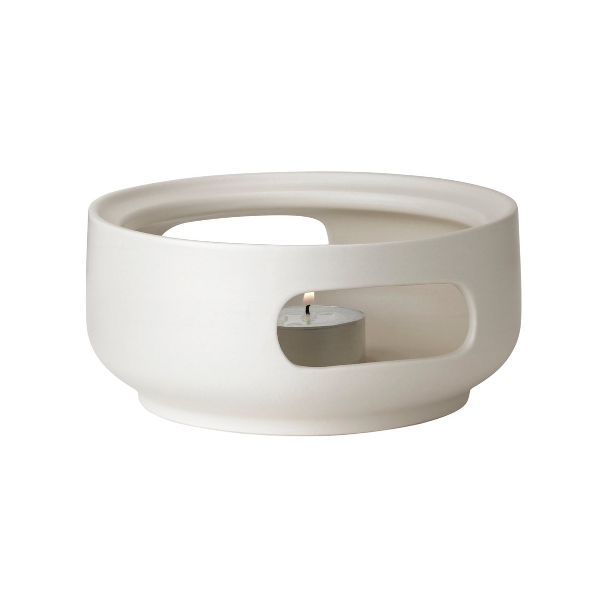 Stelton Theo tevärmare Sand | Skandinavisk Design | Tekannor | Vit