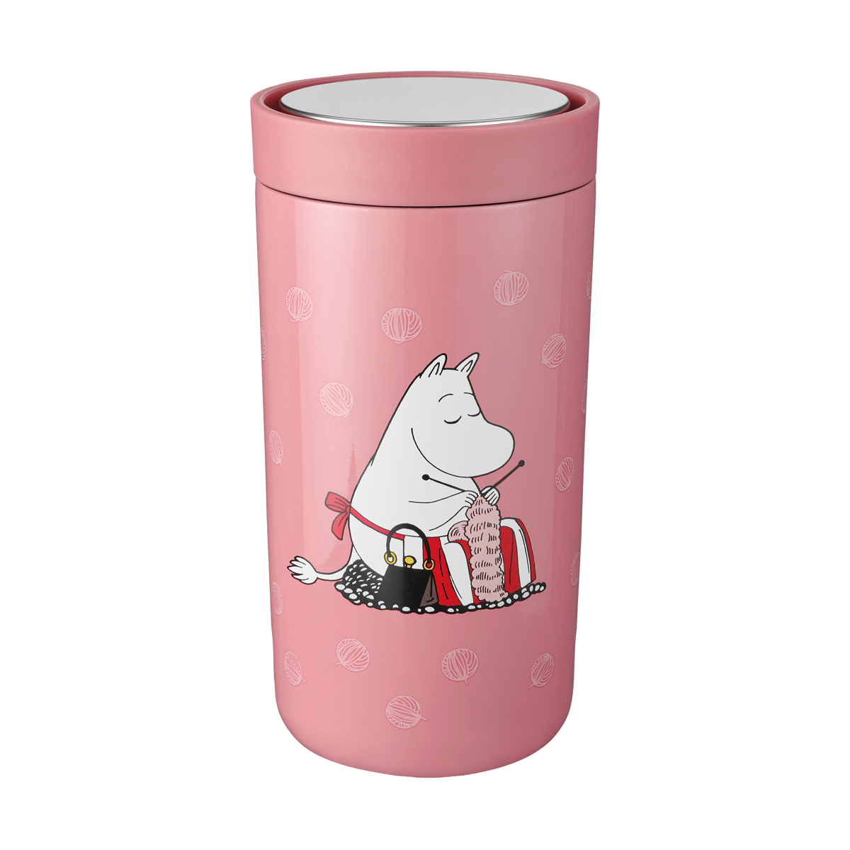 Stelton To Go Click Mumin termosmugg 0,2 l Moomin knitting