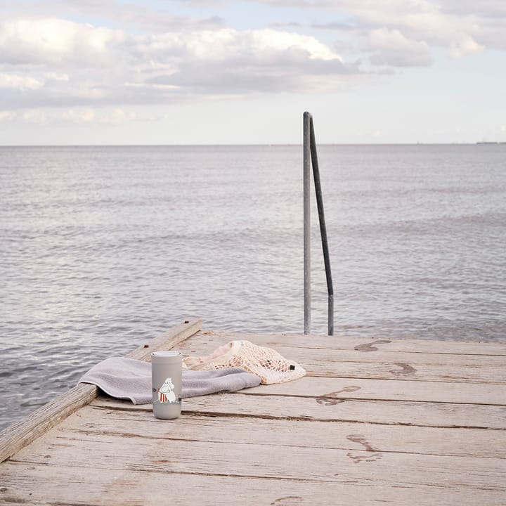 To Go Click Mumin termosmugg 0,2 l, Soft light grey Stelton