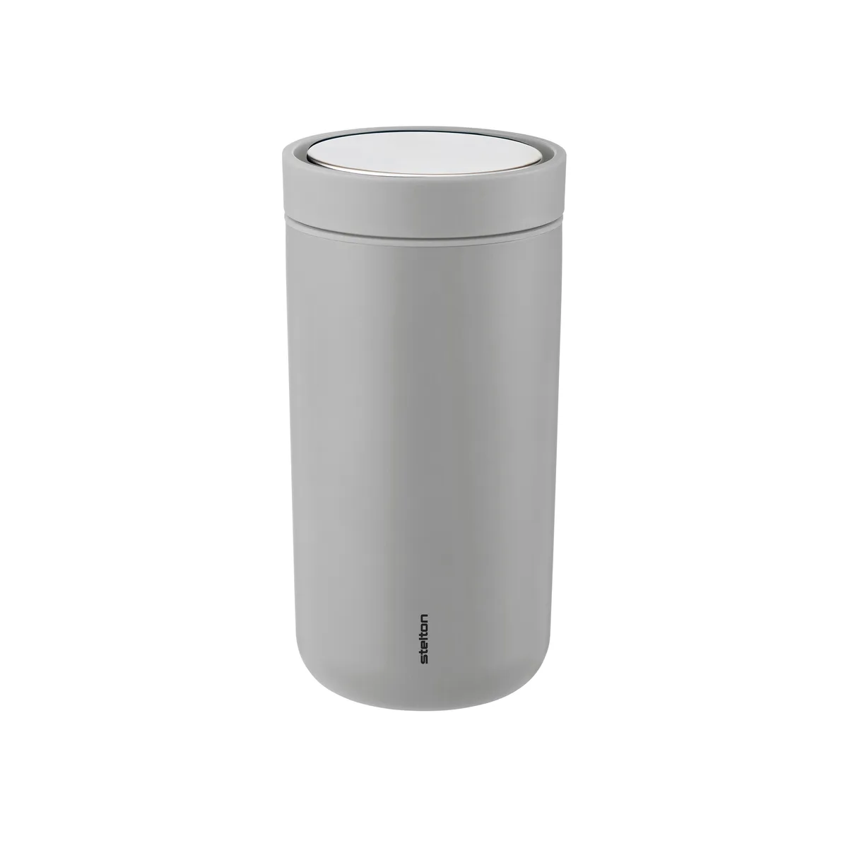 Stelton To Go Click termosmugg 0,2 l Mat light grey
