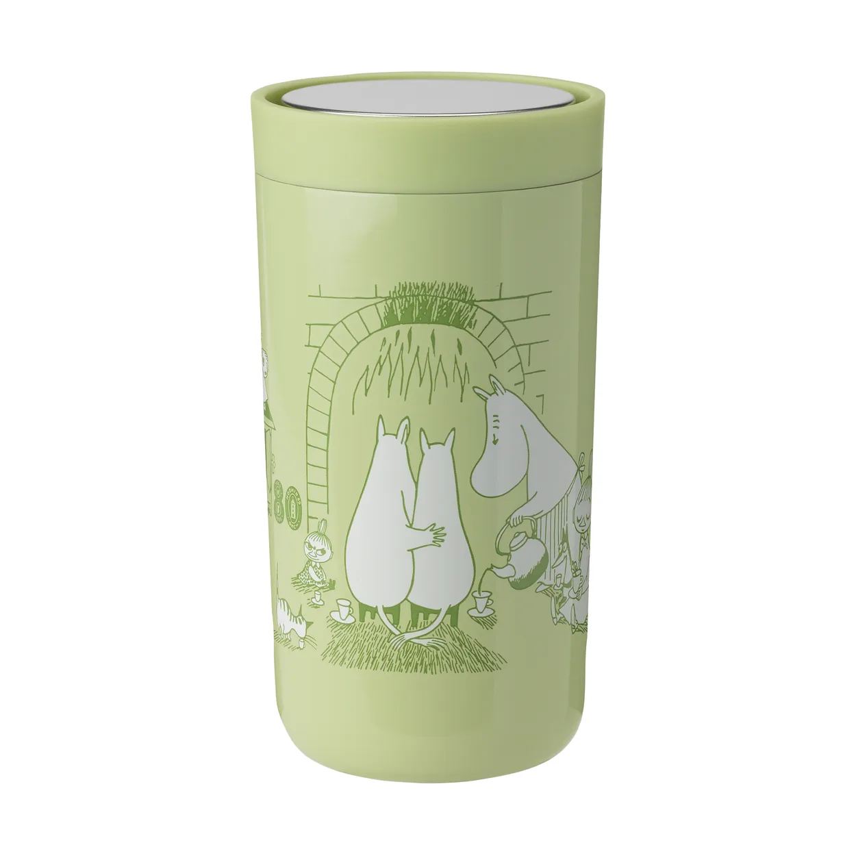 Stelton To Go Click termosmugg 0,2 L Moomin Home | Skandinavisk Design | Termosmuggar | Gul