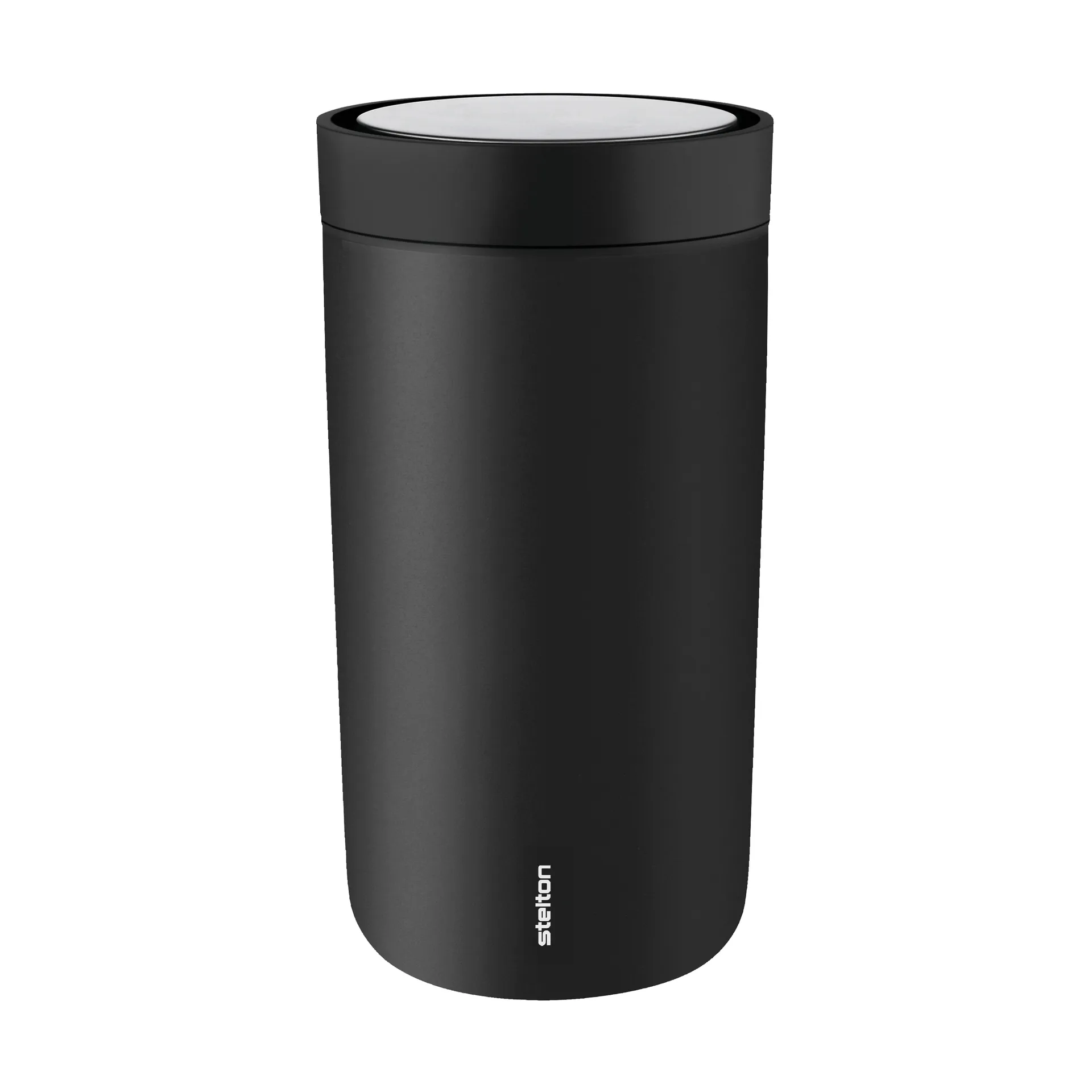 To Go Click termosmugg 0,2 l, Soft black Stelton