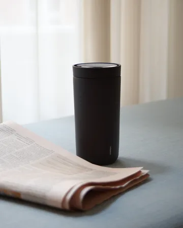 To Go Click termosmugg 0,2 l - Soft black - Stelton