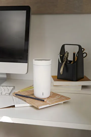 To Go Click termosmugg 0,2 l - Soft chalk - Stelton