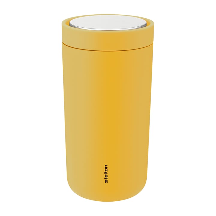 To Go Click termosmugg 0,2 l - Soft poppy yellow - Stelton