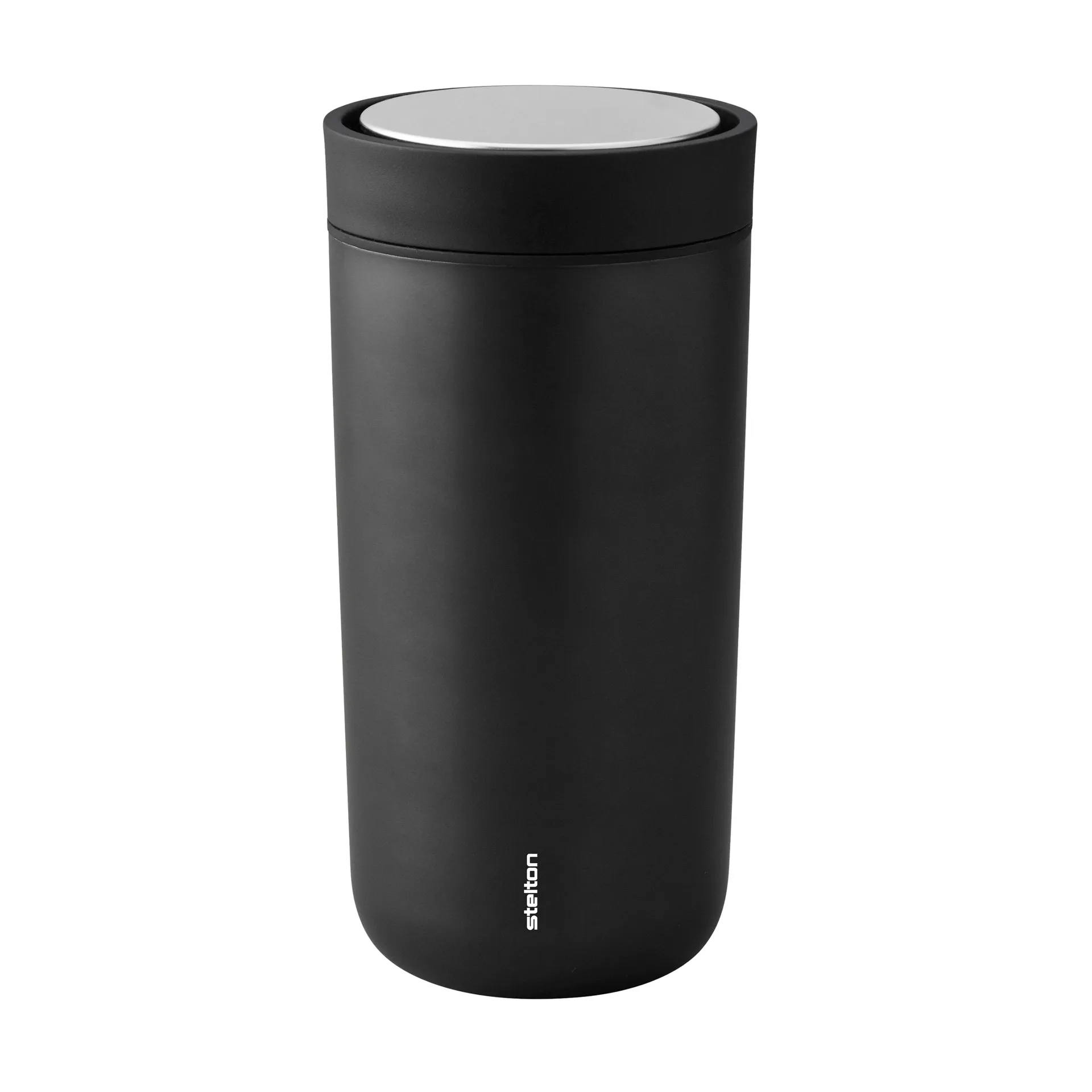 To Go Click termosmugg 0,4 l, Black metallic Stelton