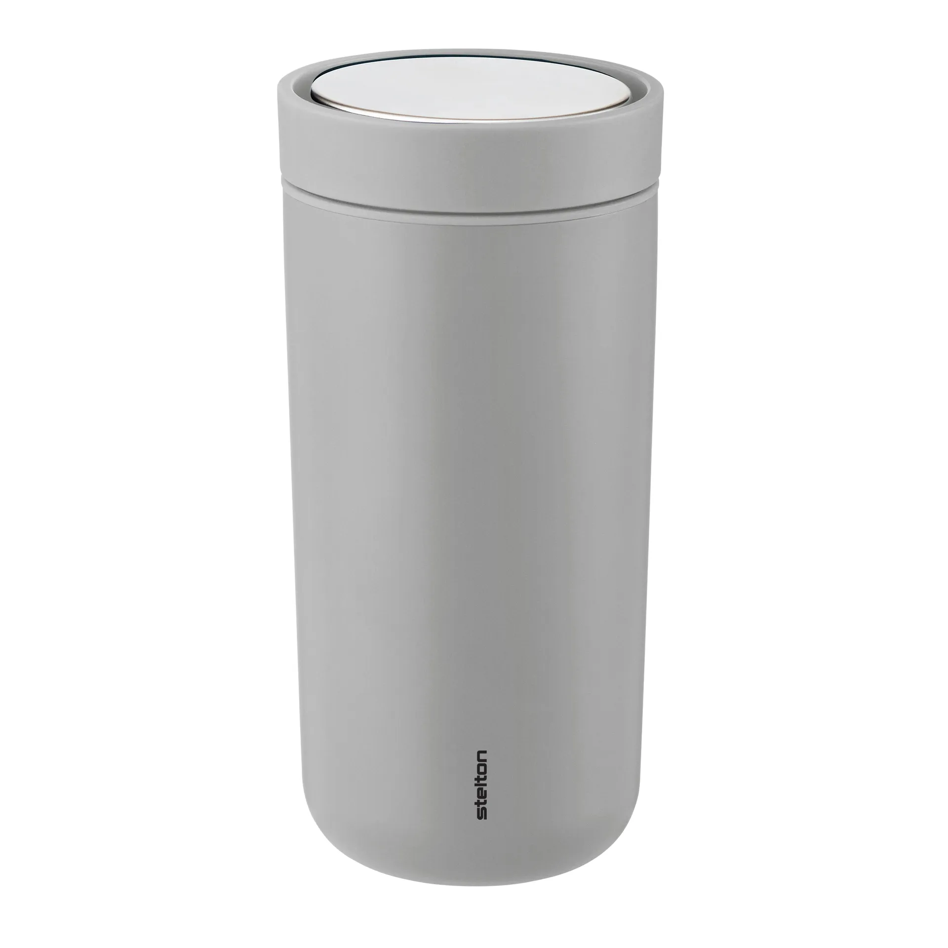 To Go Click termosmugg 0,4 l, Mat light grey Stelton