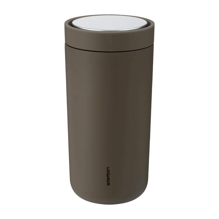 To Go Click termosmugg 0,4 l, Soft bark Stelton