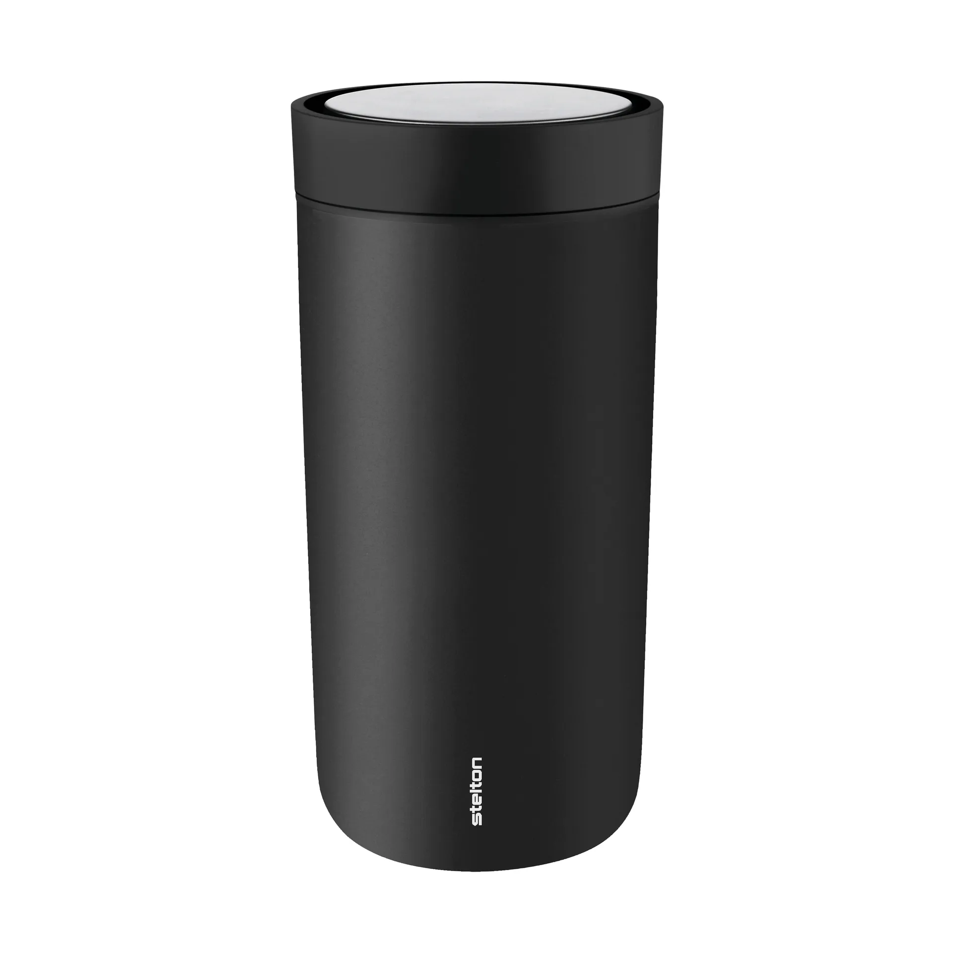To Go Click termosmugg 0,4 l, Soft black Stelton